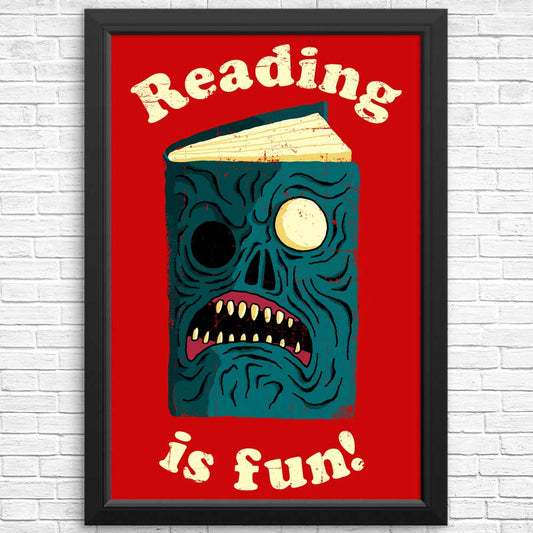 Reading is Fun - Posters & Prints