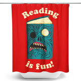 Reading is Fun - Shower Curtain