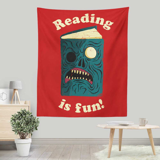Reading is Fun - Wall Tapestry