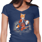 Rebel Fox - Women's V-Neck