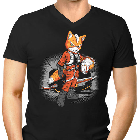 Rebel Fox - Men's V-Neck
