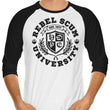 Rebel U - 3/4 Sleeve Raglan T-Shirt