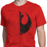 Rebellion Blueprint (Alt) - Men's Apparel