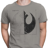 Rebellion Blueprint (Alt) - Men's Apparel