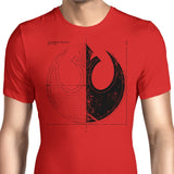 Rebellion Blueprint (Alt) - Men's Apparel
