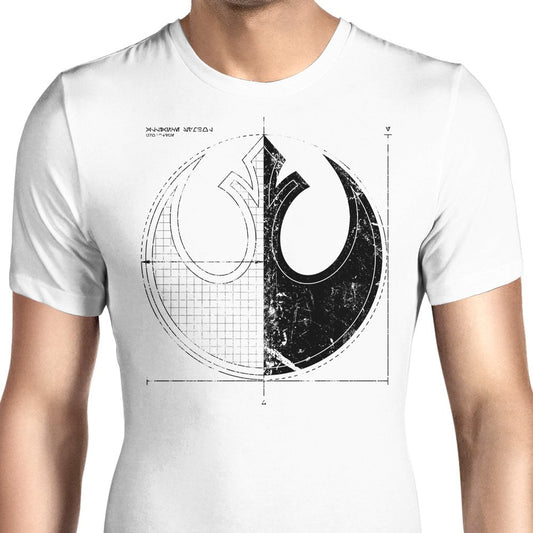 Rebellion Blueprint (Alt) - Men's Apparel