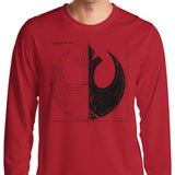 Rebellion Blueprint (Alt) - Long Sleeve T-Shirt