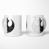 Rebellion Blueprint (Alt) - Mug