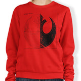 Rebellion Blueprint (Alt) - Sweatshirt