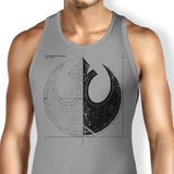 Rebellion Blueprint (Alt) - Tank Top