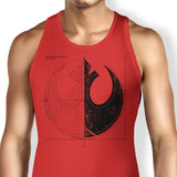 Rebellion Blueprint (Alt) - Tank Top