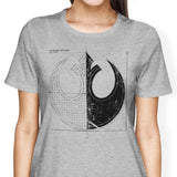 Rebellion Blueprint (Alt) - Women's Apparel