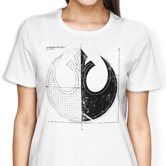 Rebellion Blueprint (Alt) - Women's Apparel