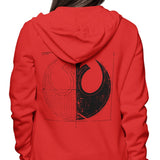 Rebellion Blueprint (Alt) - Hoodie