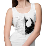 Rebellion Blueprint (Alt) - Tank Top