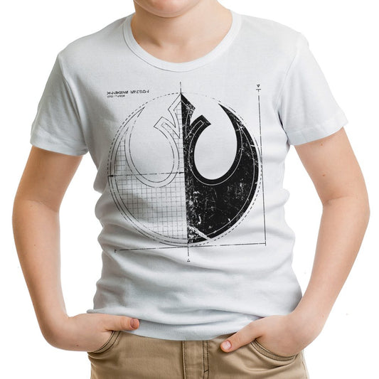 Rebellion Blueprint (Alt) - Youth Apparel