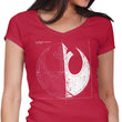 Rebellion Blueprint - Women's V-Neck