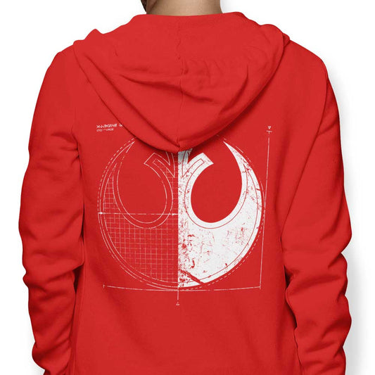 Rebellion Blueprint - Hoodie