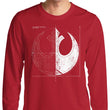 Rebellion Blueprint - Long Sleeve T-Shirt