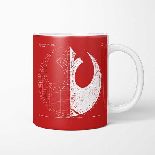 Rebellion Blueprint - Mug