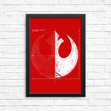 Rebellion Blueprint - Posters & Prints