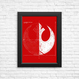 Rebellion Blueprint - Posters & Prints