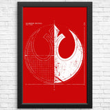 Rebellion Blueprint - Posters & Prints