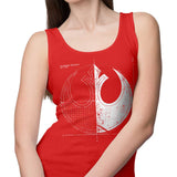 Rebellion Blueprint - Tank Top
