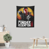 Red Castle Redemption - Wall Tapestry