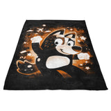 Red Dog Mom - Fleece Blanket