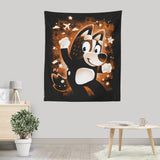 Red Dog Mom - Wall Tapestry