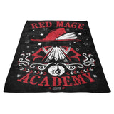 Red Mage Academy - Fleece Blanket