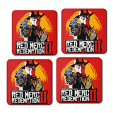 Red Merc Redemption - Coasters