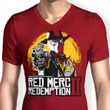Red Merc Redemption - Men's V-Neck