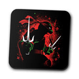 Red Rebel Ninja - Coasters