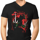 Red Rebel Ninja - Men's V-Neck