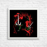 Red Rebel Ninja - Posters & Prints