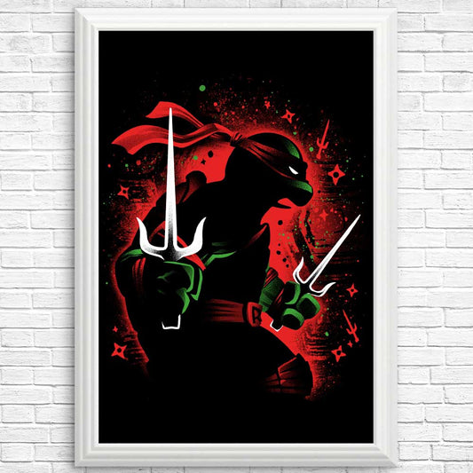 Red Rebel Ninja - Posters & Prints