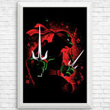 Red Rebel Ninja - Posters & Prints