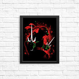 Red Rebel Ninja - Posters & Prints