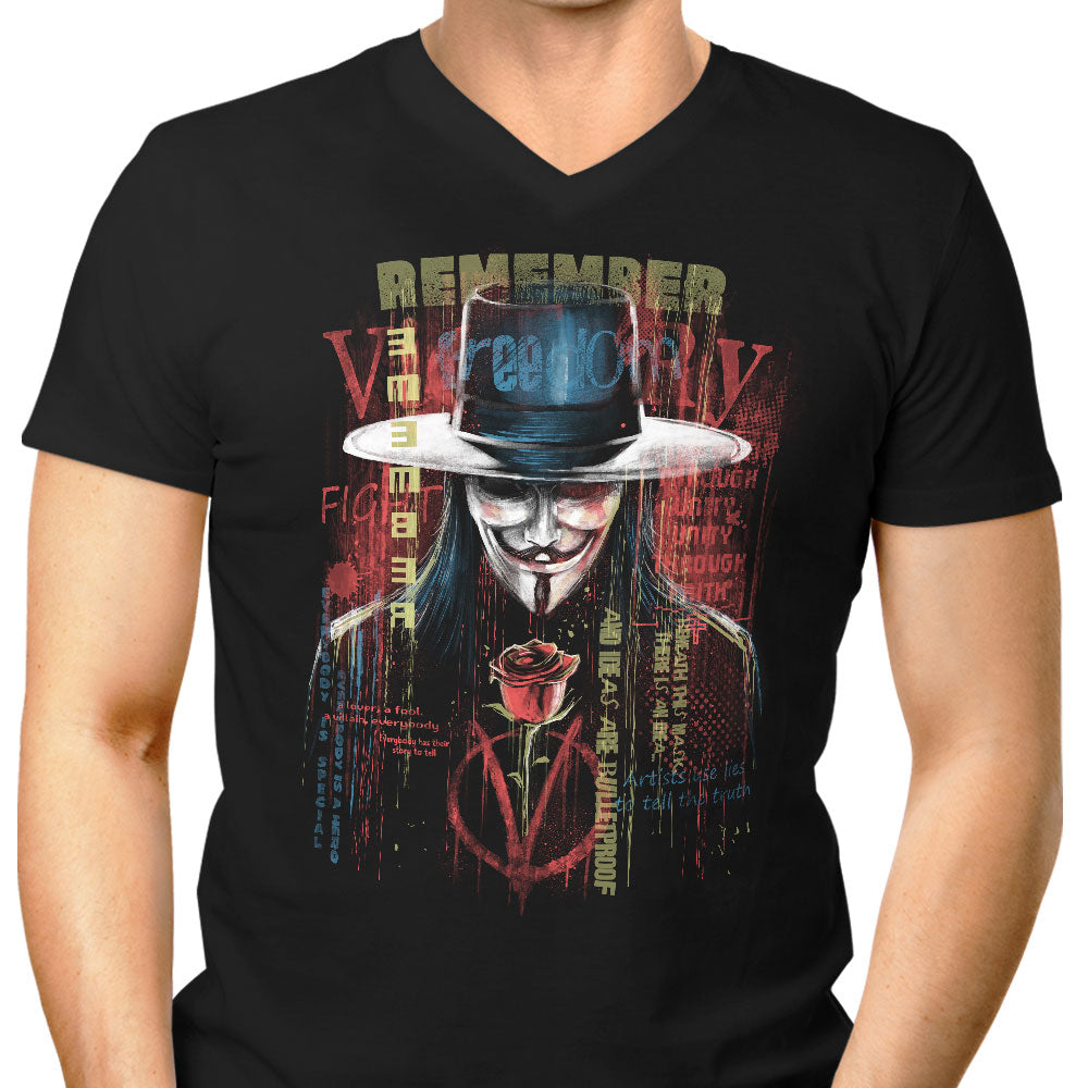 Remember - Men's V-Neck
