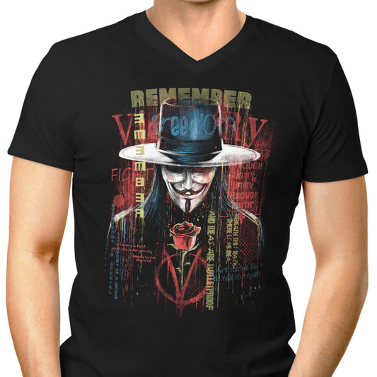 Remember - Men's V-Neck