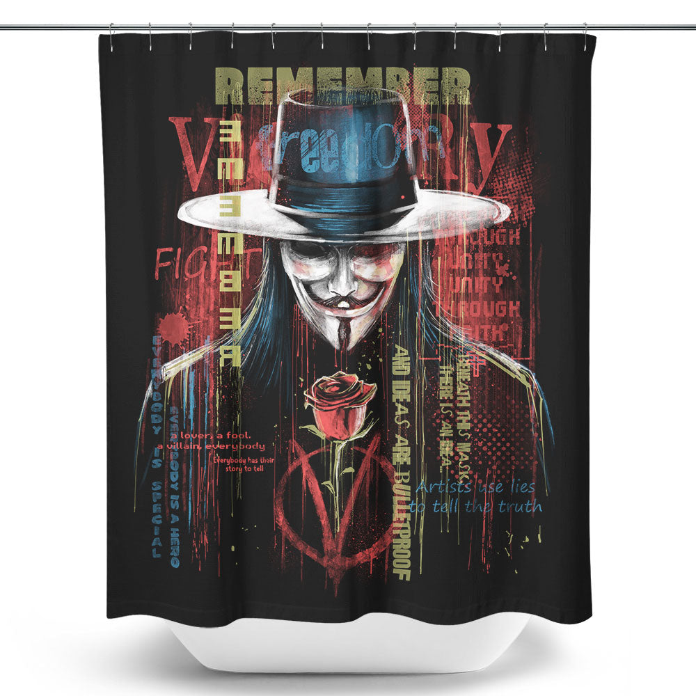 Remember - Shower Curtain