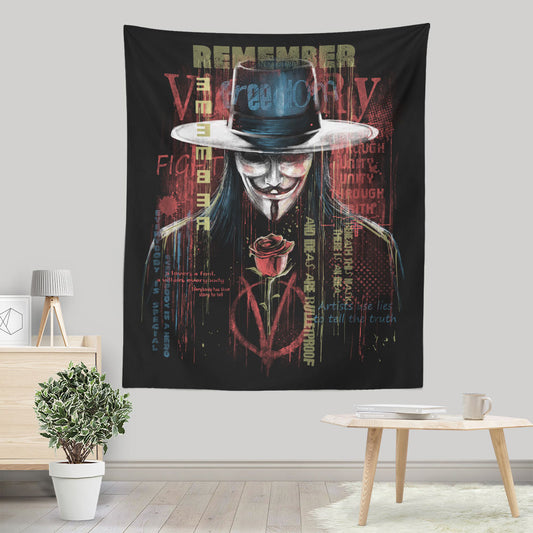 Remember - Wall Tapestry