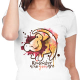 Remember Who You Are - Women's V-Neck