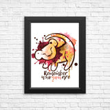 Remember Who You Are - Posters & Prints