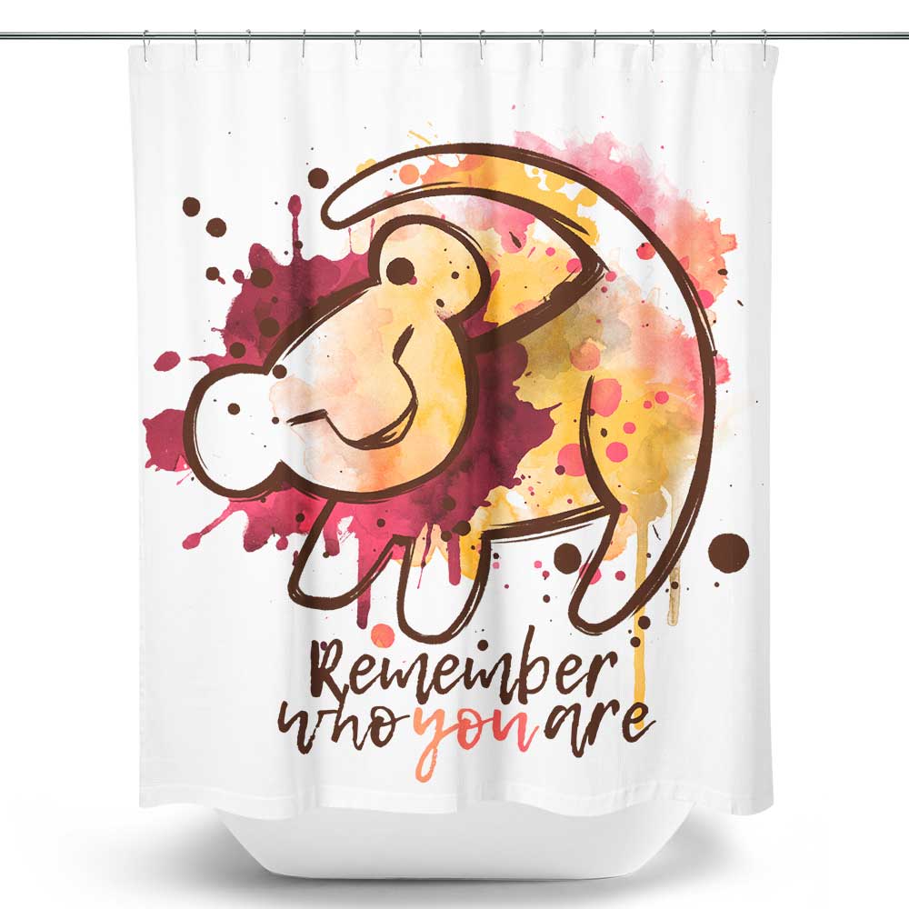 Remember Who You Are - Shower Curtain