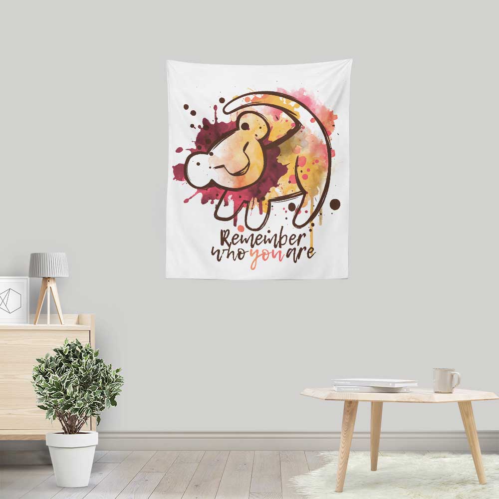 Remember Who You Are - Wall Tapestry