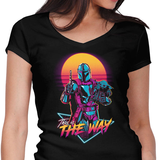 Retro Creed - Women's V-Neck