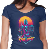 Retro Creed - Women's V-Neck